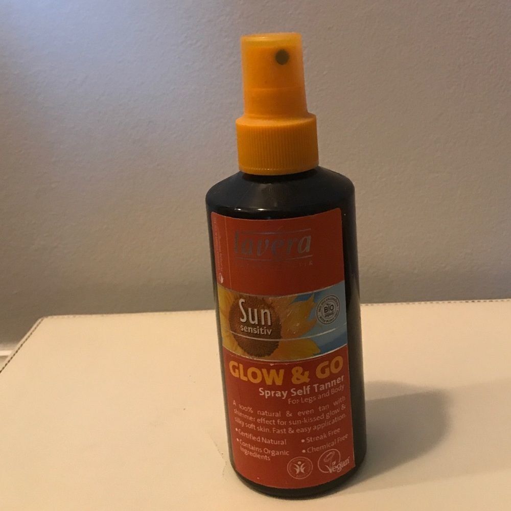 Lavera Glow & Go Spay Self Tanner
legs and body